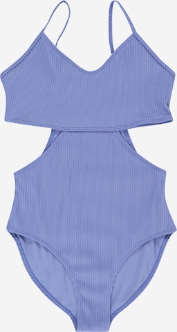 Maillot de bain Abercrombie & Fitch en bleu : devant