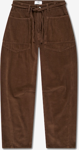 Le Temps Des Cerises Broek 'MADIE' in Bruin: voorkant