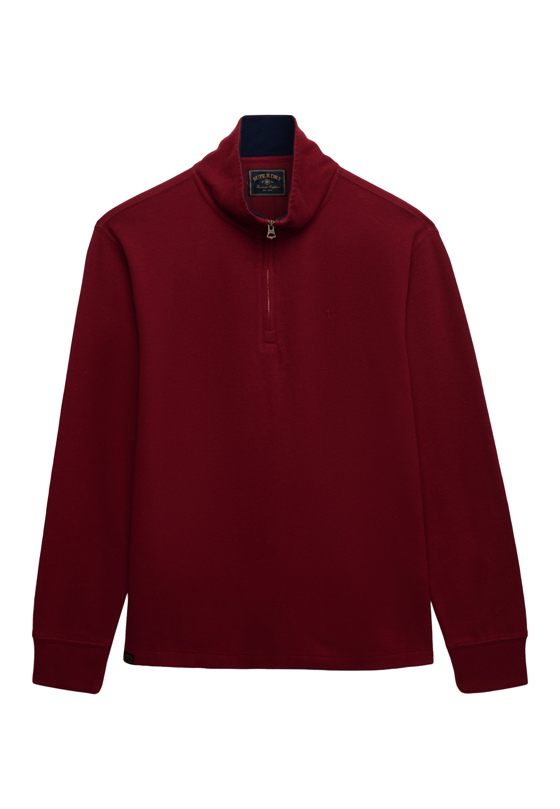 Superdry & CoSweater majica - crvena boja: prednji dio