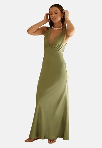 Moda Minx Evening dress 'Ella Long Dress' in Green