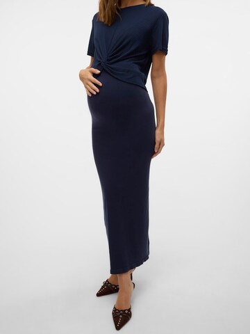 MAMALICIOUS Shirt 'MLANLI' in Blauw