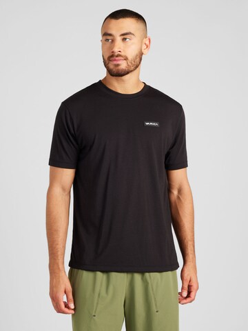 RVCA Performance shirt in Black: front