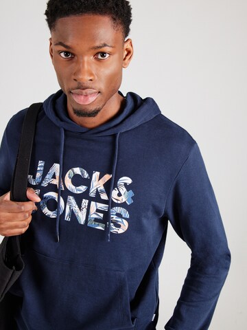 Felpa 'JJEBryan' di JACK & JONES in blu