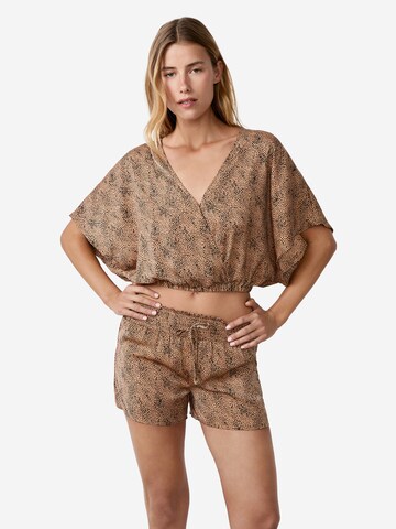 Pantaloncini da pigiama di ETAM in marrone