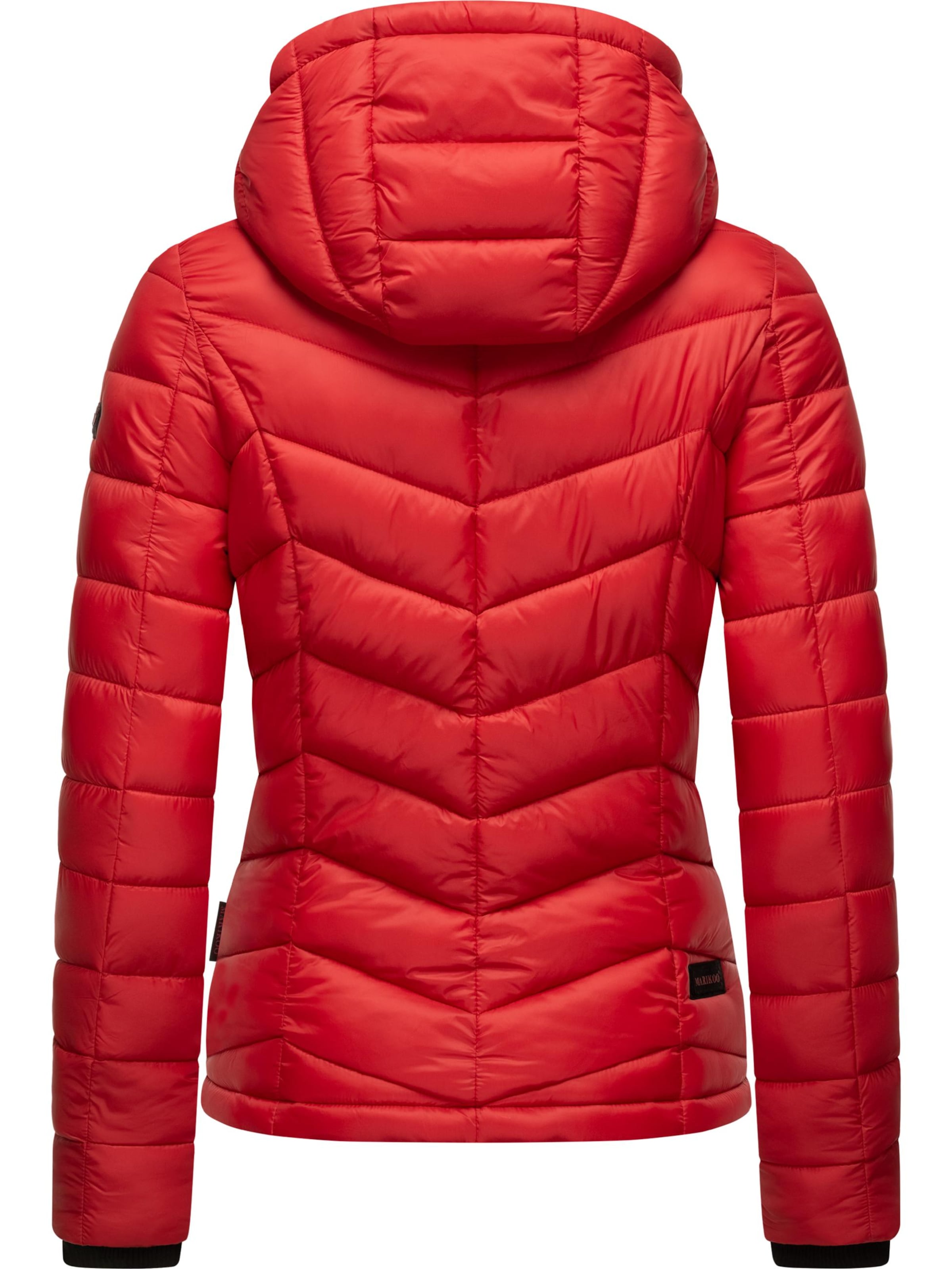 MARIKOO Between-season jacket 'Kuala' in Red