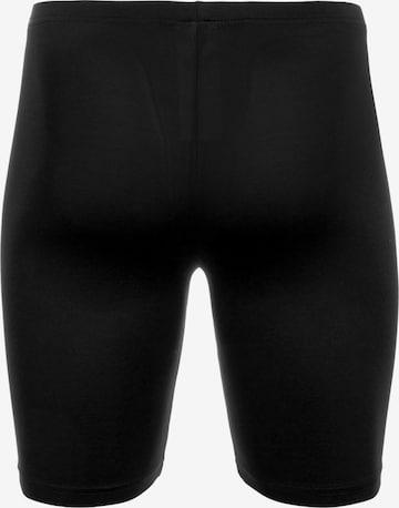 JAKO Skinny Sportshorts in Schwarz