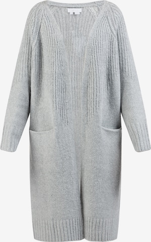 usha WHITE LABEL Knit cardigan in Grey: front