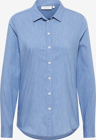 ETERNA Blouse in Blauw: voorkant