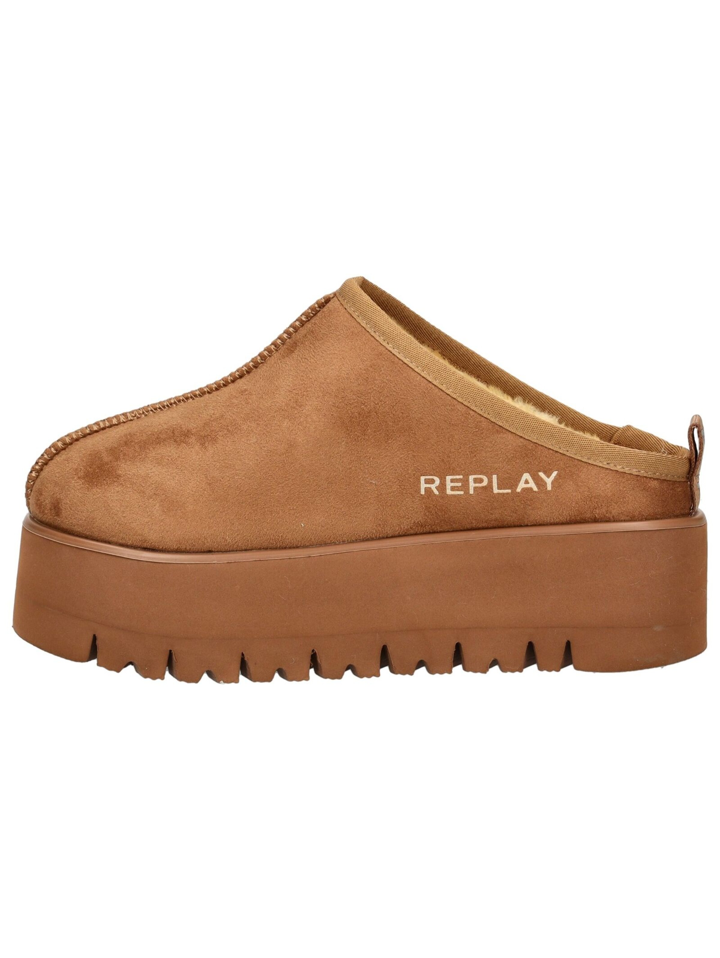 REPLAY Slipper in Brown