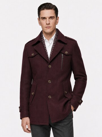 YOUTHUP Winter Coat in Red