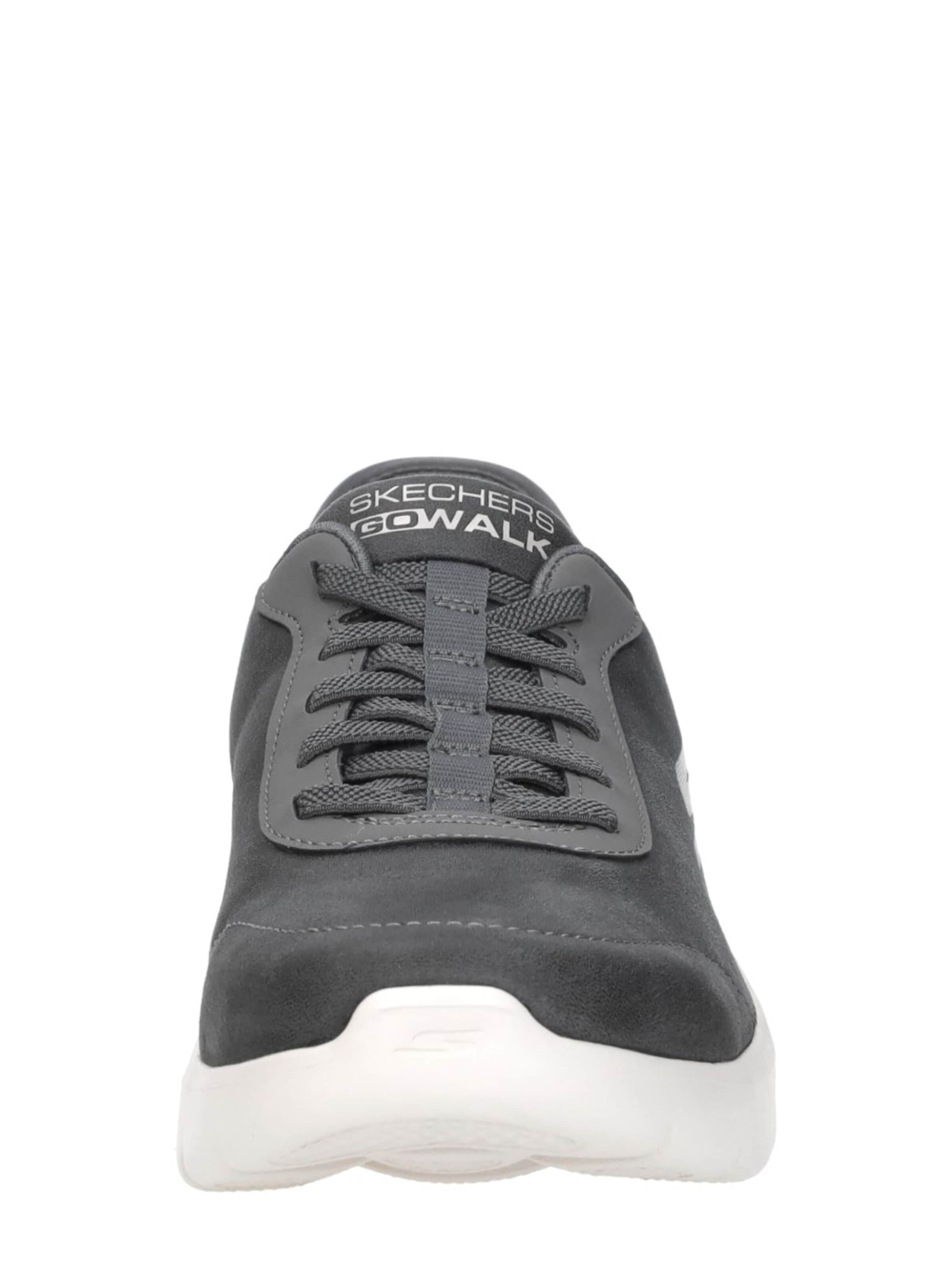 SKECHERS Platform trainers 'Slip-Ins: Go Walk Flex' in Grey