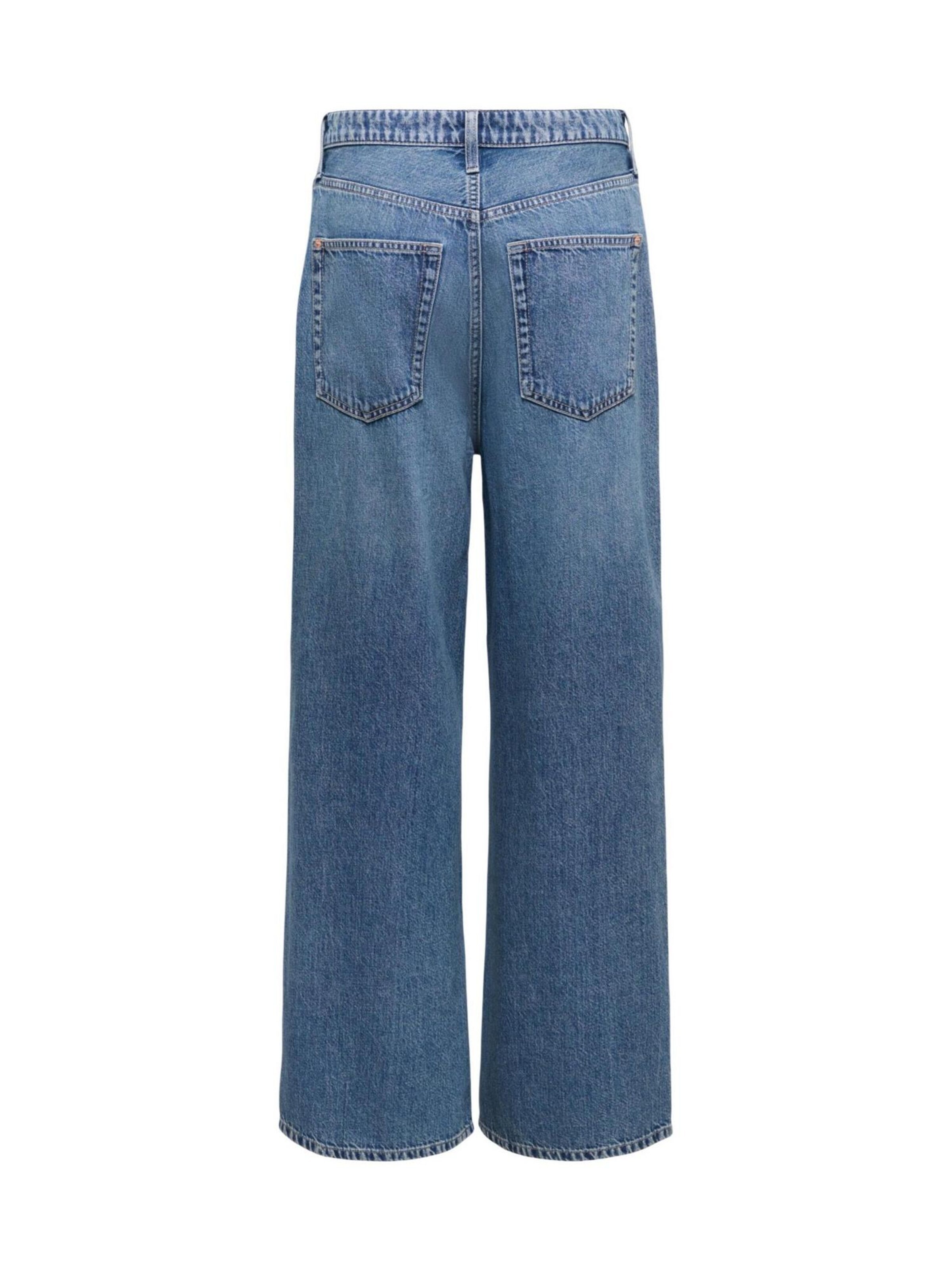 Wide leg Jeans 'Onlsilky Soft Hw Wide Dnm Pim233 Noos 15369052' di ONLY in blu