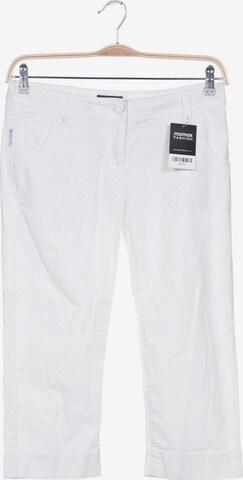 Armani Jeans Stoffhose XL in Weiß: predná strana