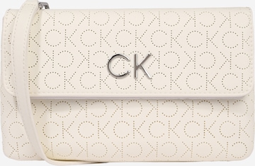 Calvin Klein Taška cez rameno - biela: predná strana