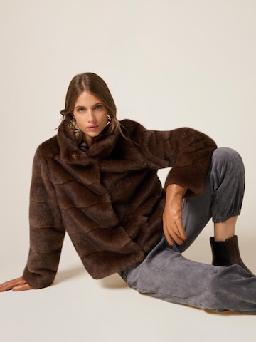 oltre Wintermantel in Bruin