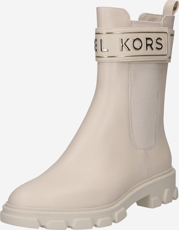 Boots chelsea 'RIDLEY' di MICHAEL Michael Kors in beige: frontale