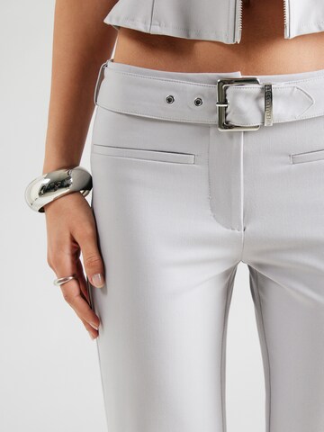 Regular Pantalon Hoermanseder en gris