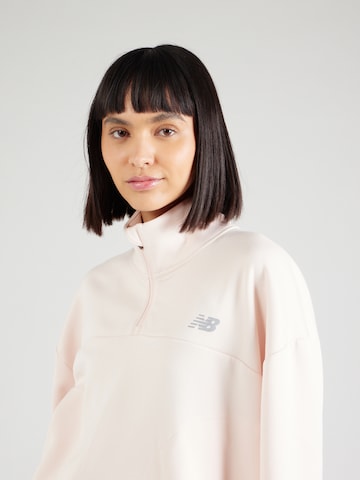 Sweat de sport new balance en rose