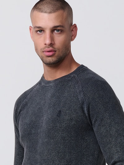 KOROSHI Sweater in Mottled black, Item view