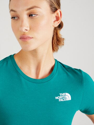 T-shirt THE NORTH FACE en vert