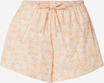 Cotton On Body Pyžamové kalhoty – oranžová: přední strana