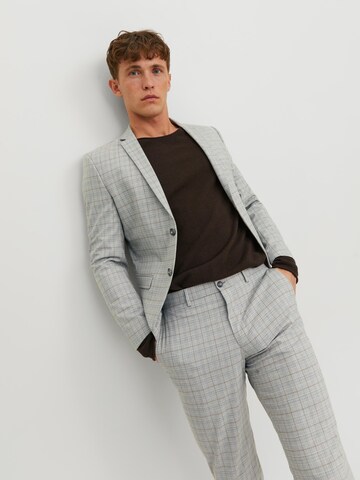JACK & JONES Slim Fit Sakko 'JPRSolaris' in Grau