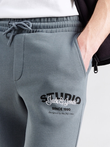 JACK & JONES Zúžený strih Nohavice 'JPSTGORDON YUKI' - Modrá