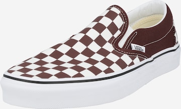 VANS Slip-on obuv 'Classic' - Hnedá: predná strana