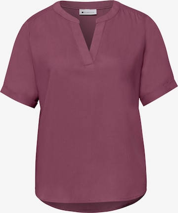 STREET ONE Blouse in Purple: front