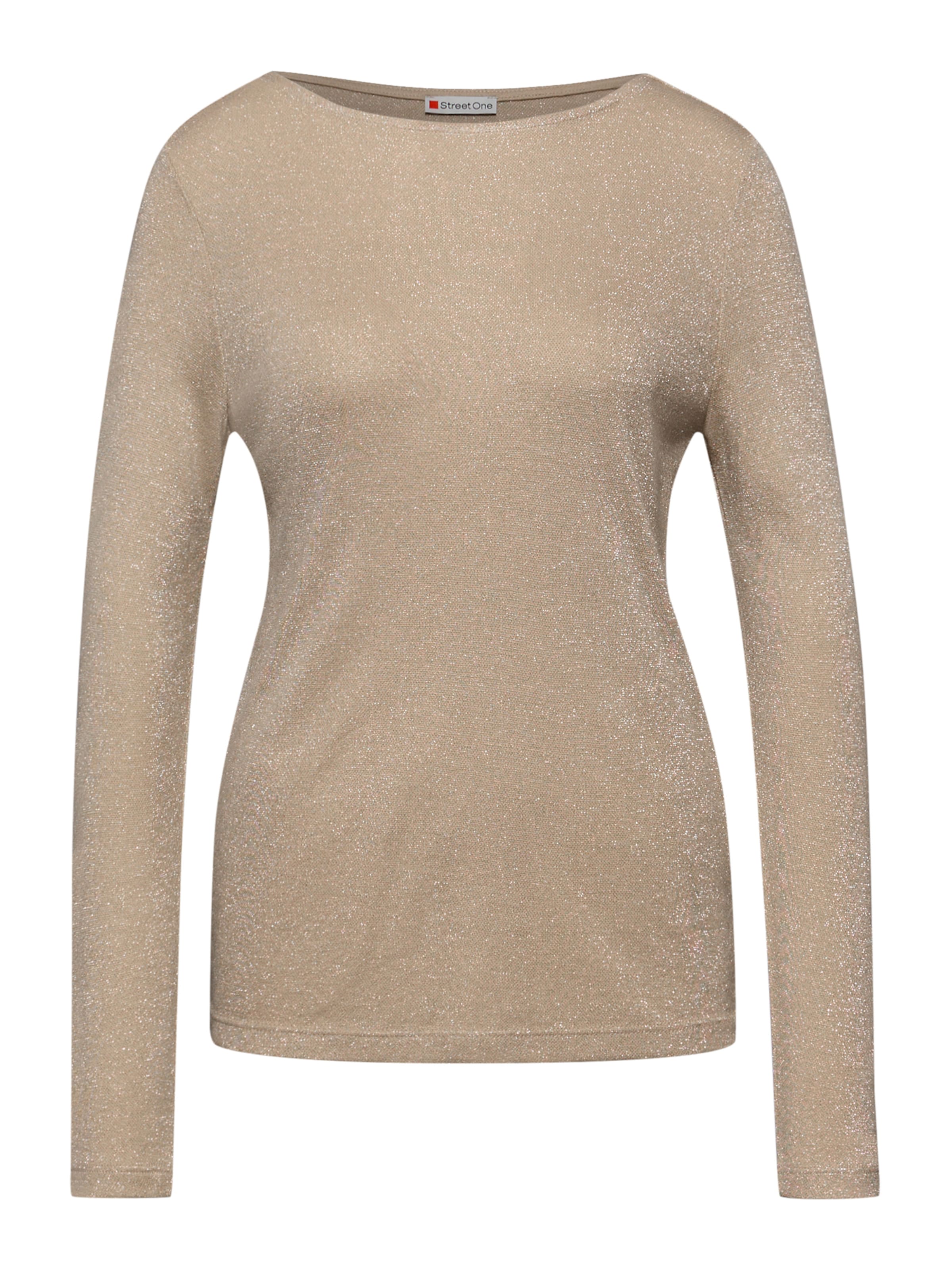 STREET ONE T-shirt en sable, Vue avec produit