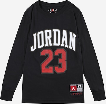 Jordan Shirt 'PRACTICE FLIGHT' in Black: front