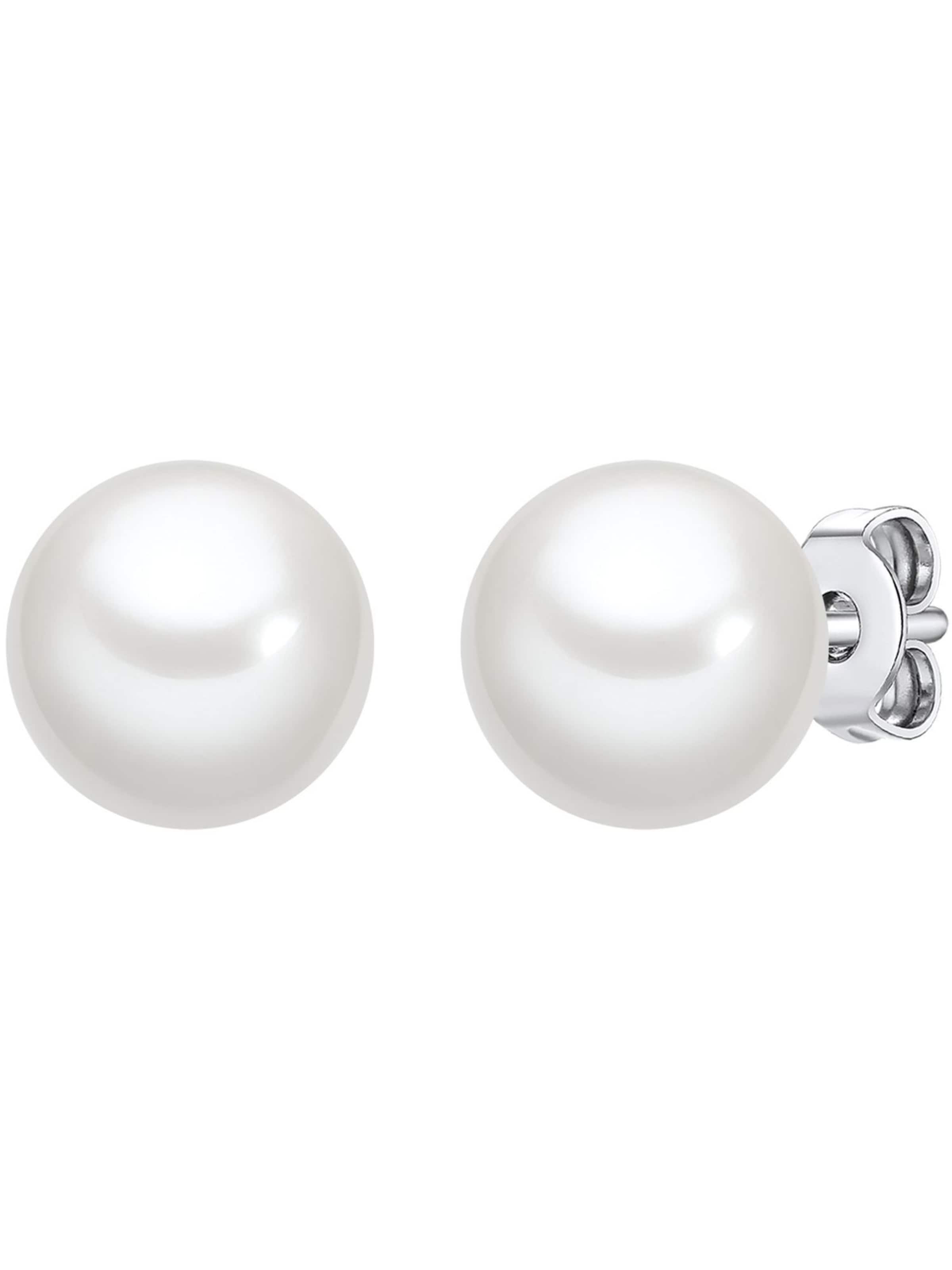 Lulu & Jane Ohrringe in Silber: Vorderseite