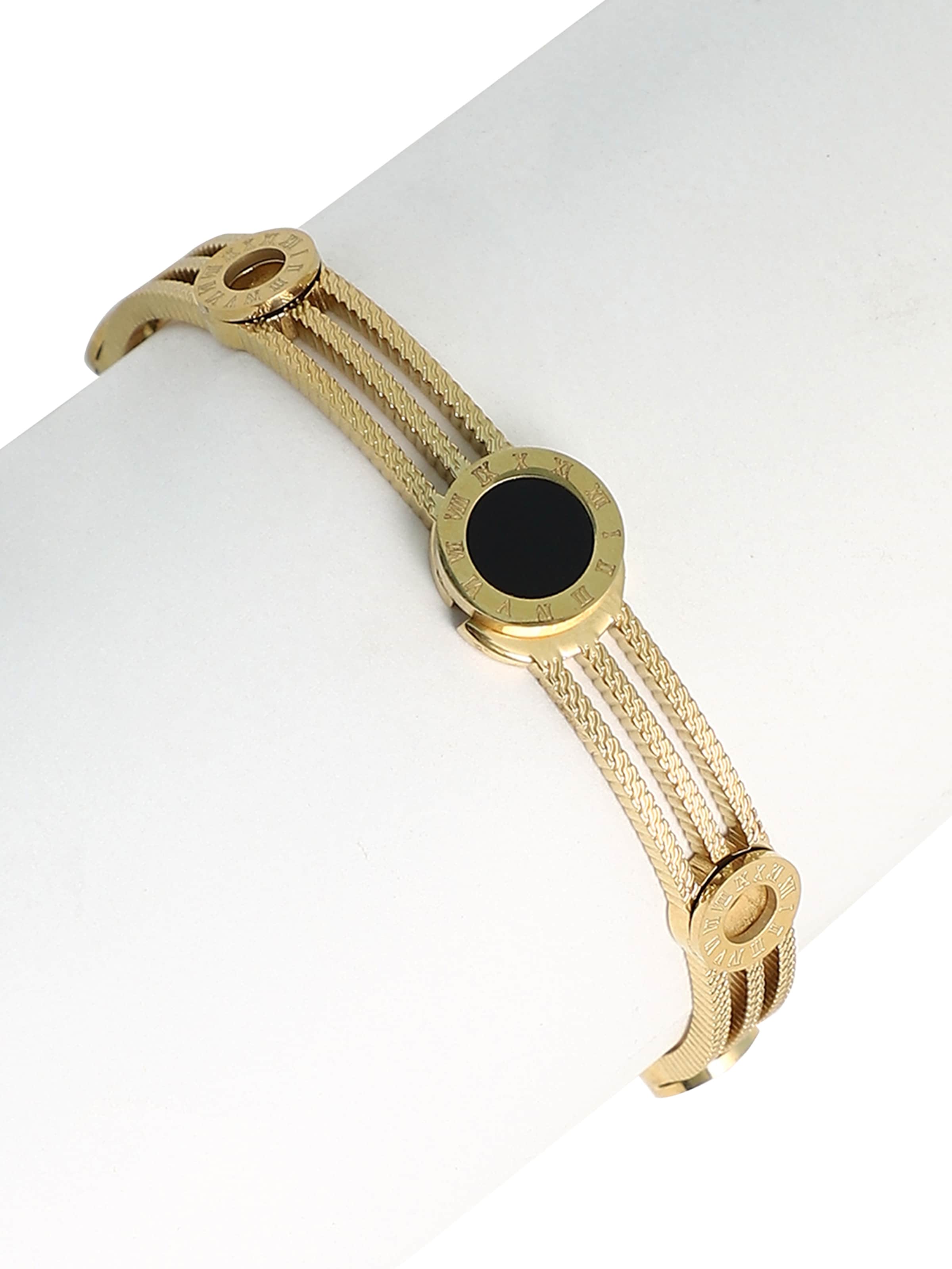 zelts SOHI Rokassprādze 'Zandra'