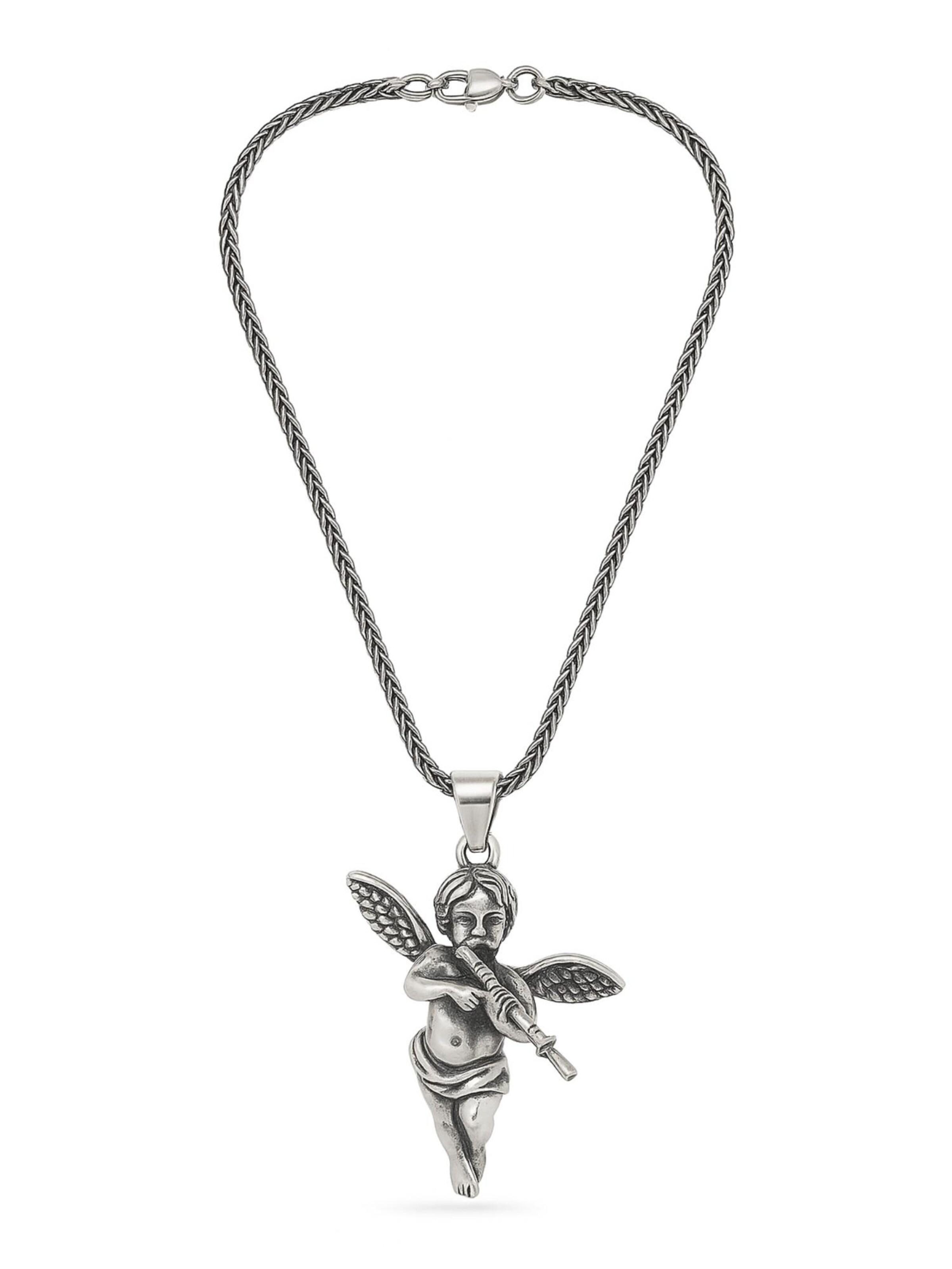 Eternal Necklace 'Amors Rache' in Silver: front