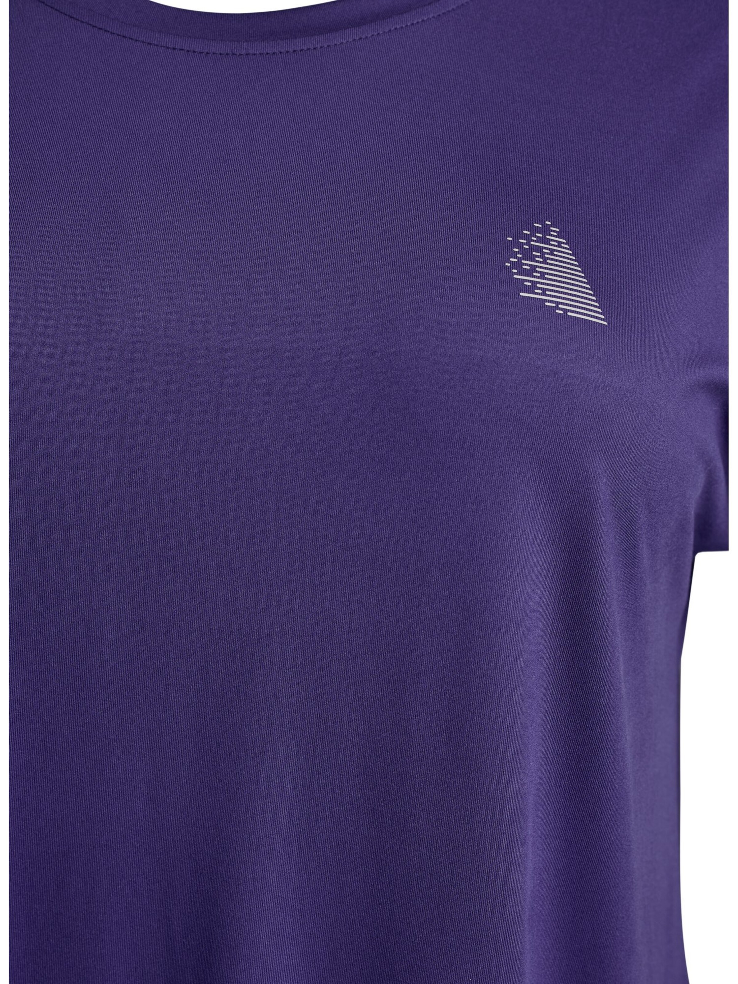 T-shirt 'Abasic' Active by Zizzi en violet