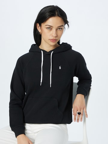 Polo Ralph Lauren Sweatshirt in Zwart: voorkant