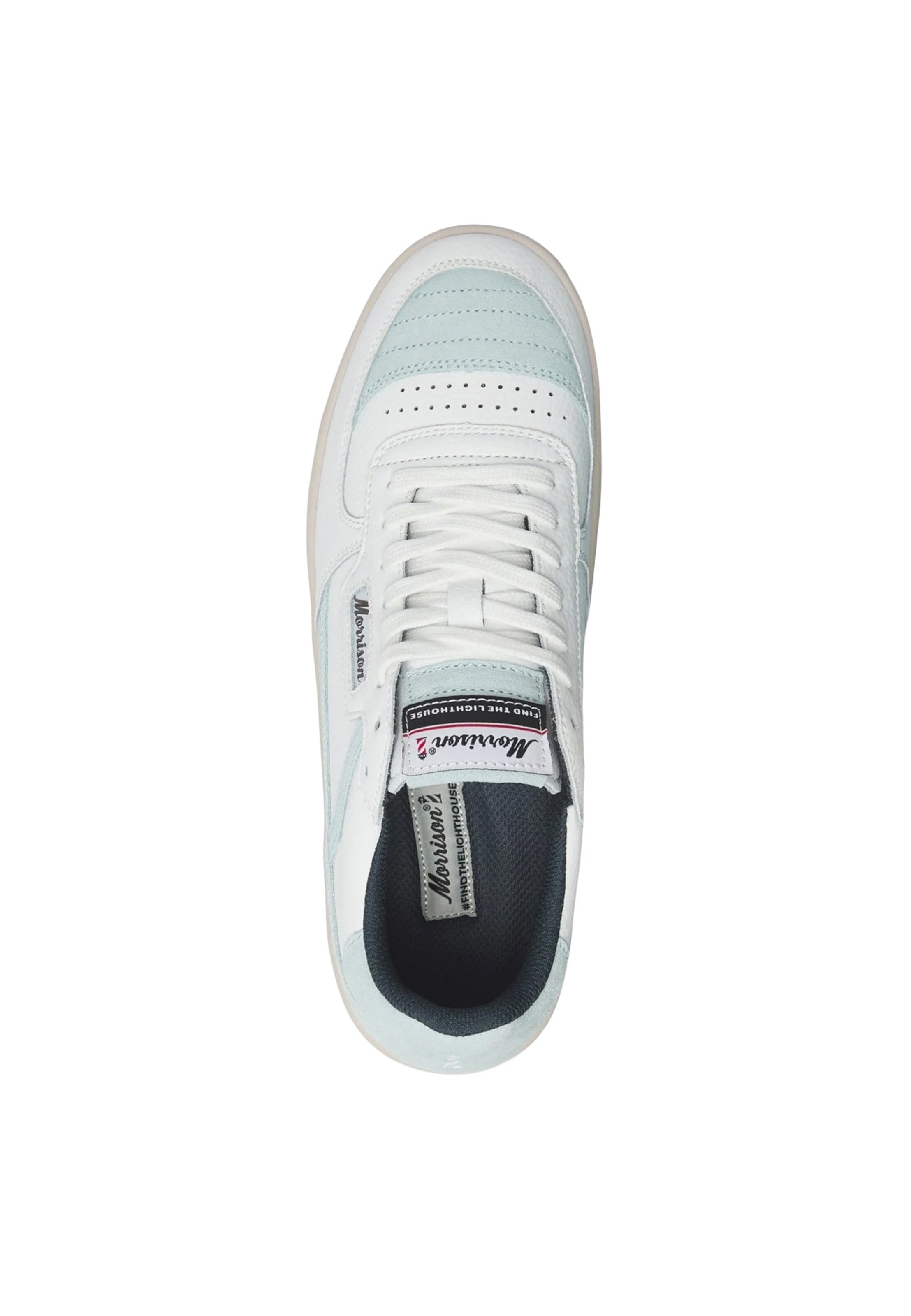 Baskets basses 'Zeta' Morrison en blanc