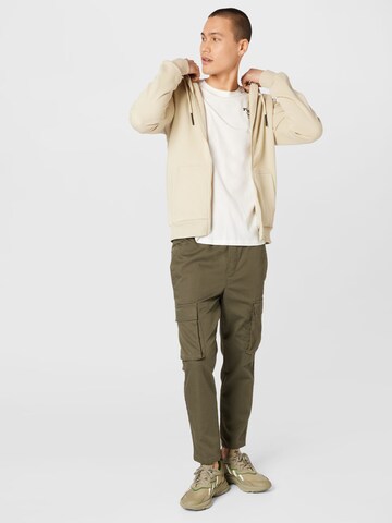 Only & Sons Regular Fit Sweatjacke 'CERES' in Beige