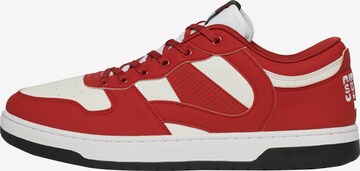 Superdry Sneakers laag in Rood: voorkant