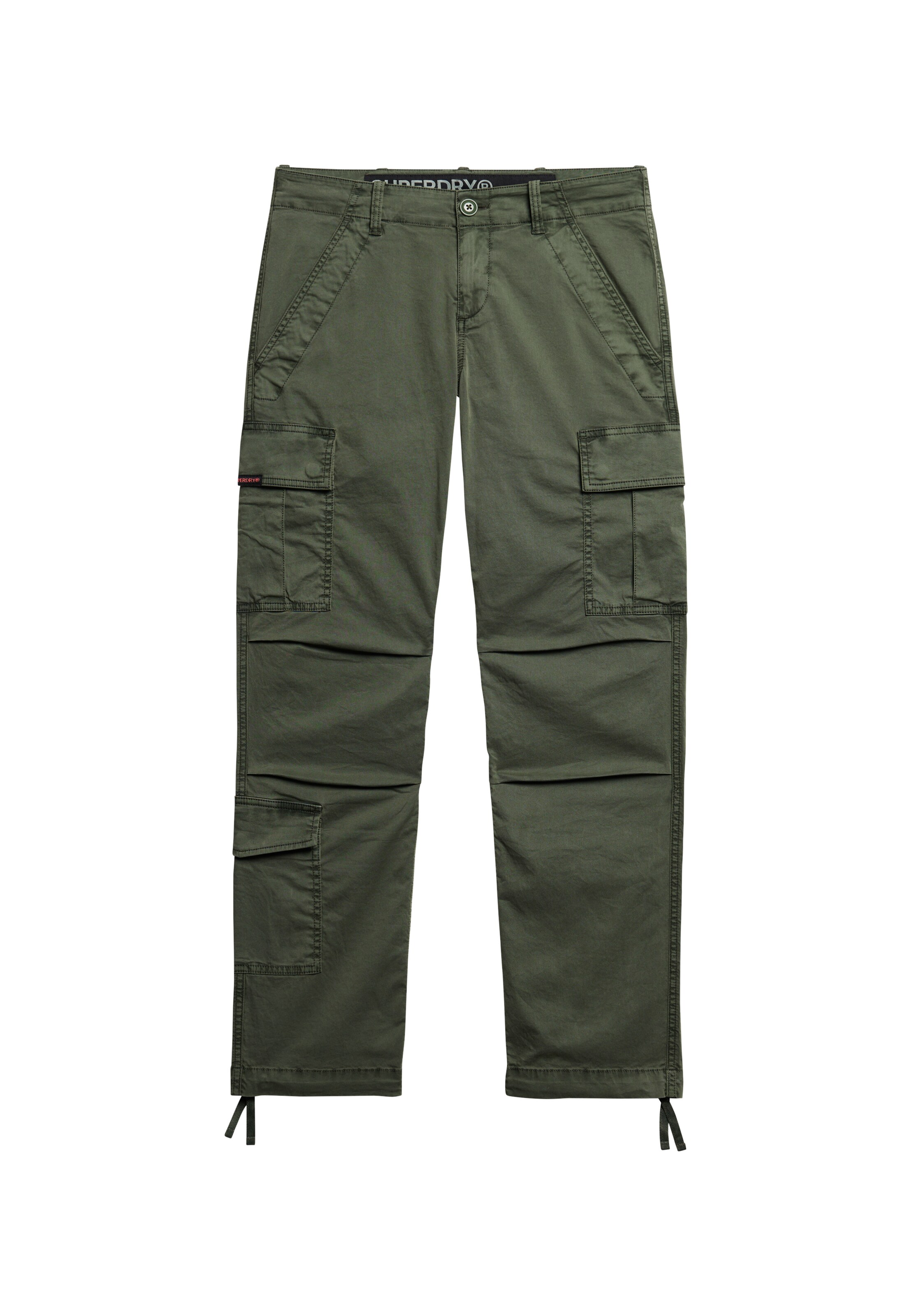 Superdry Cargohose in Grün: Vorderseite