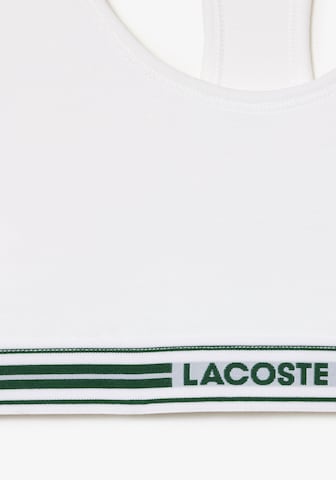 LACOSTE Bustier BH in Weiß