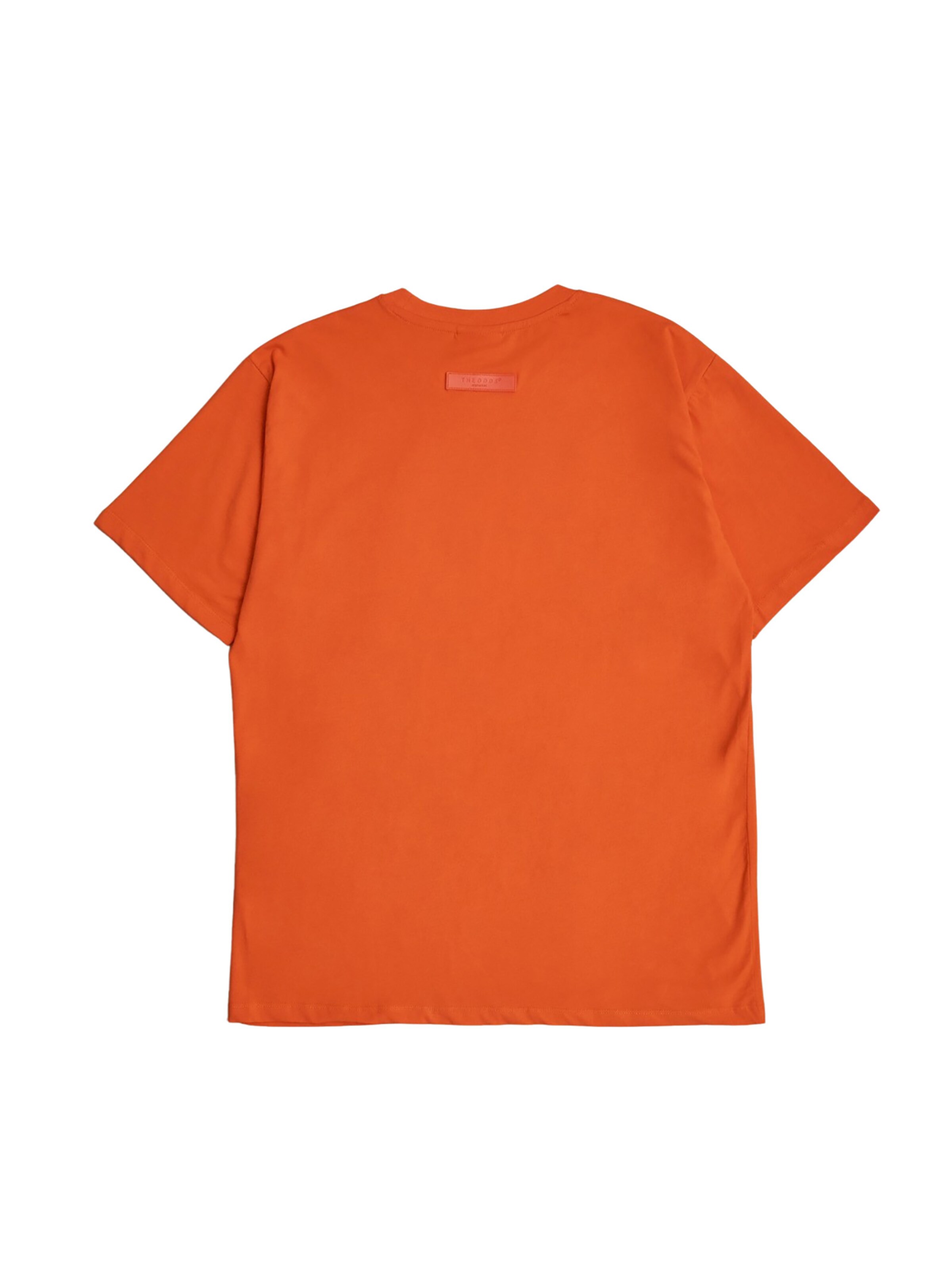 THE ODDS T-Shirt 'Regular Fit T-Shirt/ alphabet' in Orange