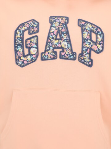 Gap Petite Sweatshirt 'HERITAGE' in Orange