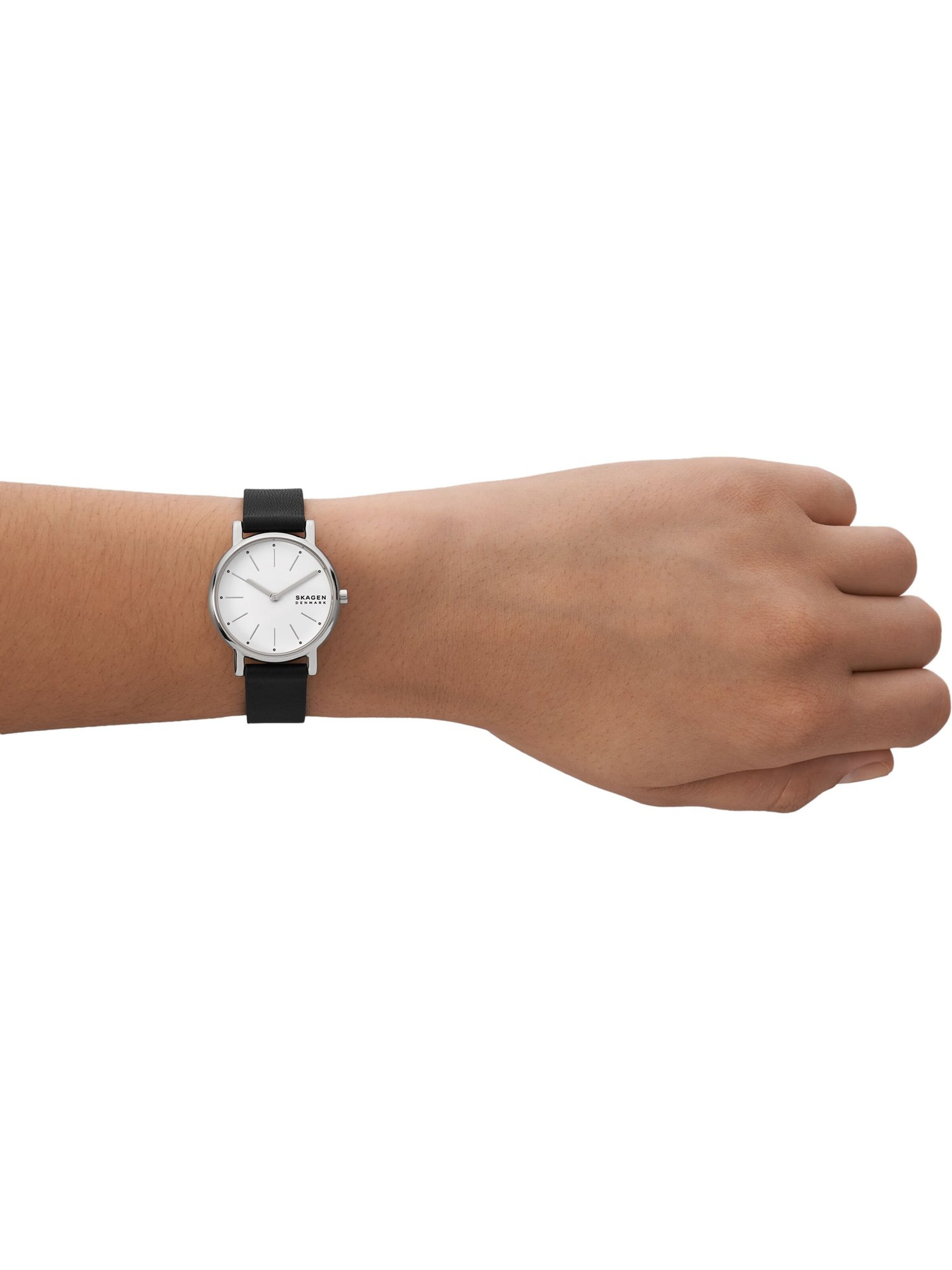 SKAGEN Uhr in Schwarz: Vorderseite