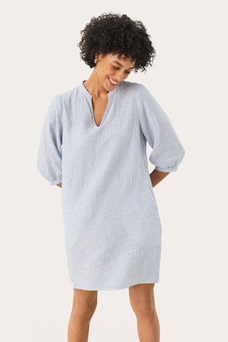Robe Part Two en bleu : devant