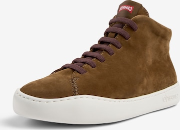 CAMPER High-Top Sneakers 'Peu Touring' in Brown: front