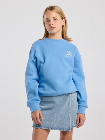 America Today Sweatshirt in Blauw: voorkant