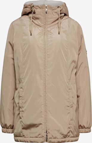 Veste mi-saison Goldner en marron : devant