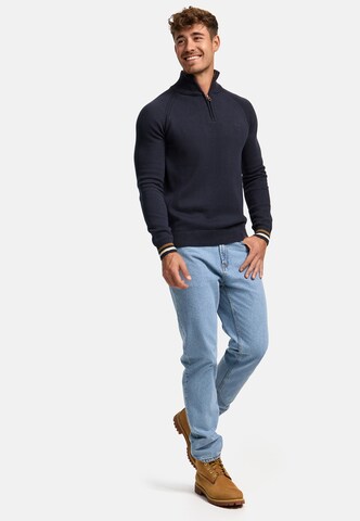 INDICODE JEANS Sweater ' INSwift ' in Blue