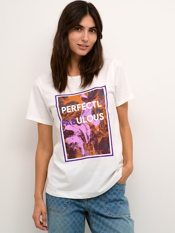 CULTURE T-Shirt 'Gith Fabulous' in Mischfarben: predná strana